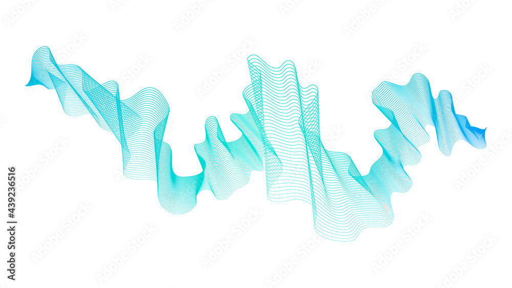 Abstract backdrop with wave gradient lines Abstract backdrop with wave gradient lines