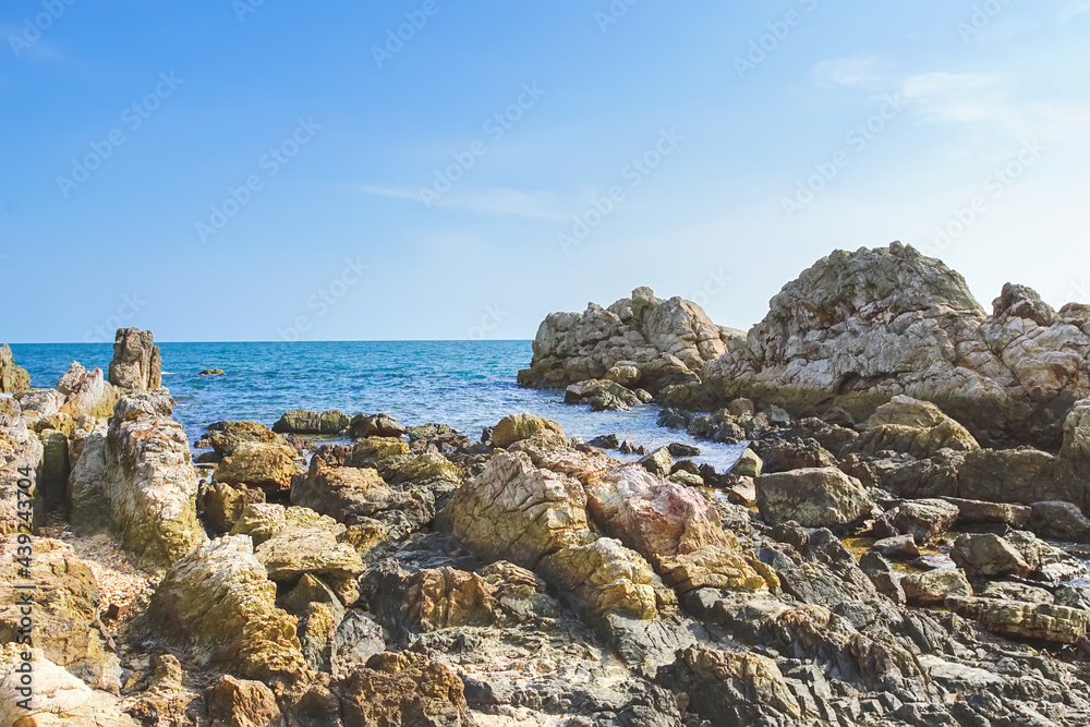 Scenery from Viewpoint of Chao Lao beach named Lan Hin Krong. Scenery from Viewpoint of Chao Lao beach named Lan Hin Krong.