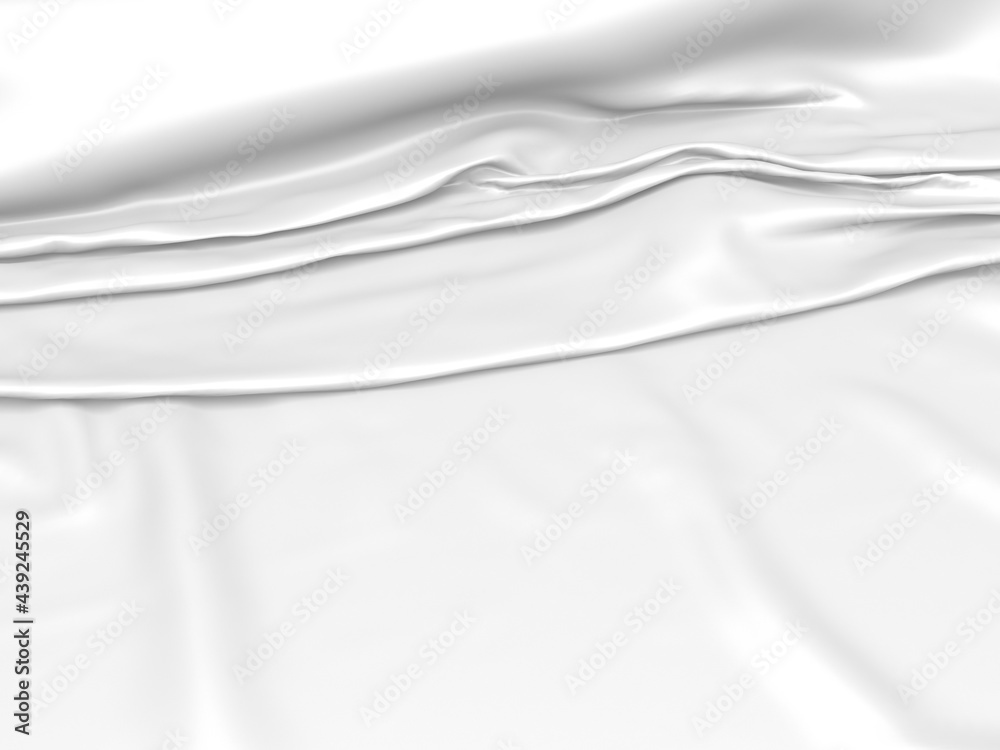Obraz premium Abstract white fabric texture background