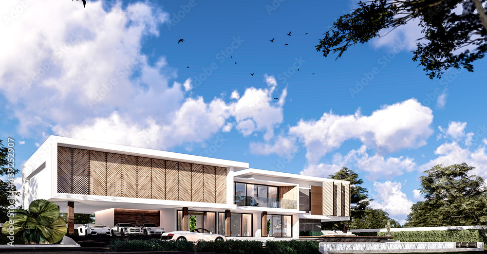 Obraz premium house building