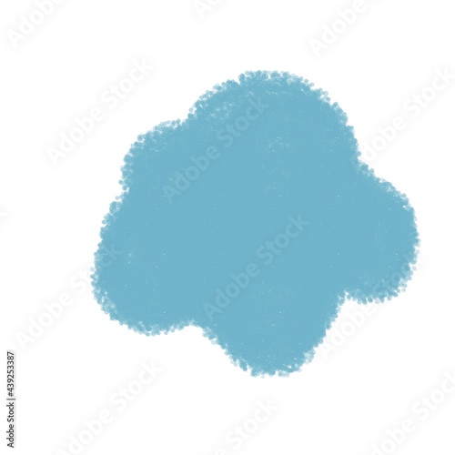 Blue spots on white background 