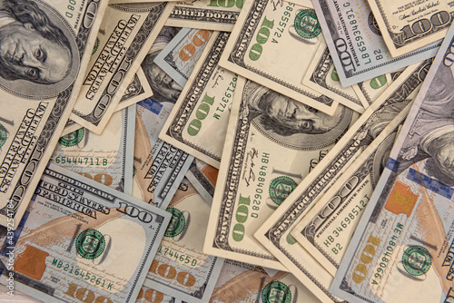us dollar biils for design financial concept