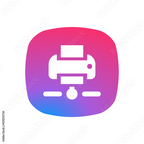 Share Printer - Sticker