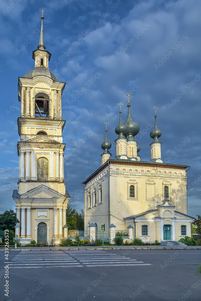 Fototapeta premium Smolensk Church, Suzdal, Russia