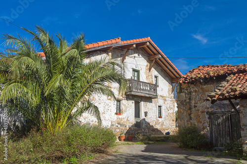 Sondika village in Vizcaya province, Spain photo