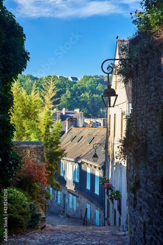 Obraz na płótnie city of quimper in brittany france