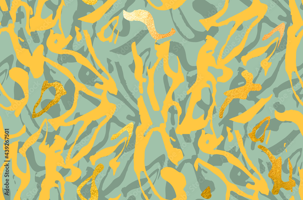 Naklejka premium Abstract Stripe Animal Pattern Seamless Design Trendy Fashion Colors Unique Concept Perfect for Fabric Print or Wrapping Paper Print