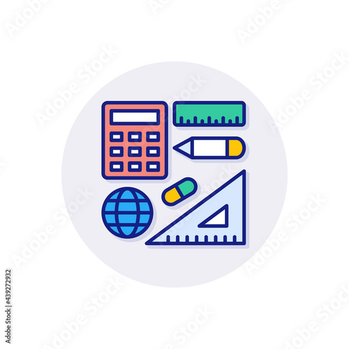 Retraining icon in vector. Logotype