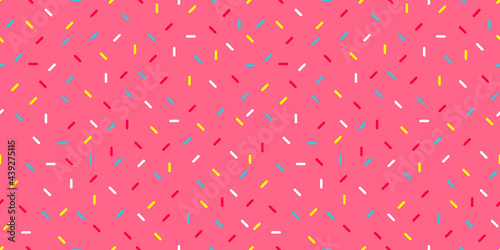 Sprinkle vector seamless pattern background