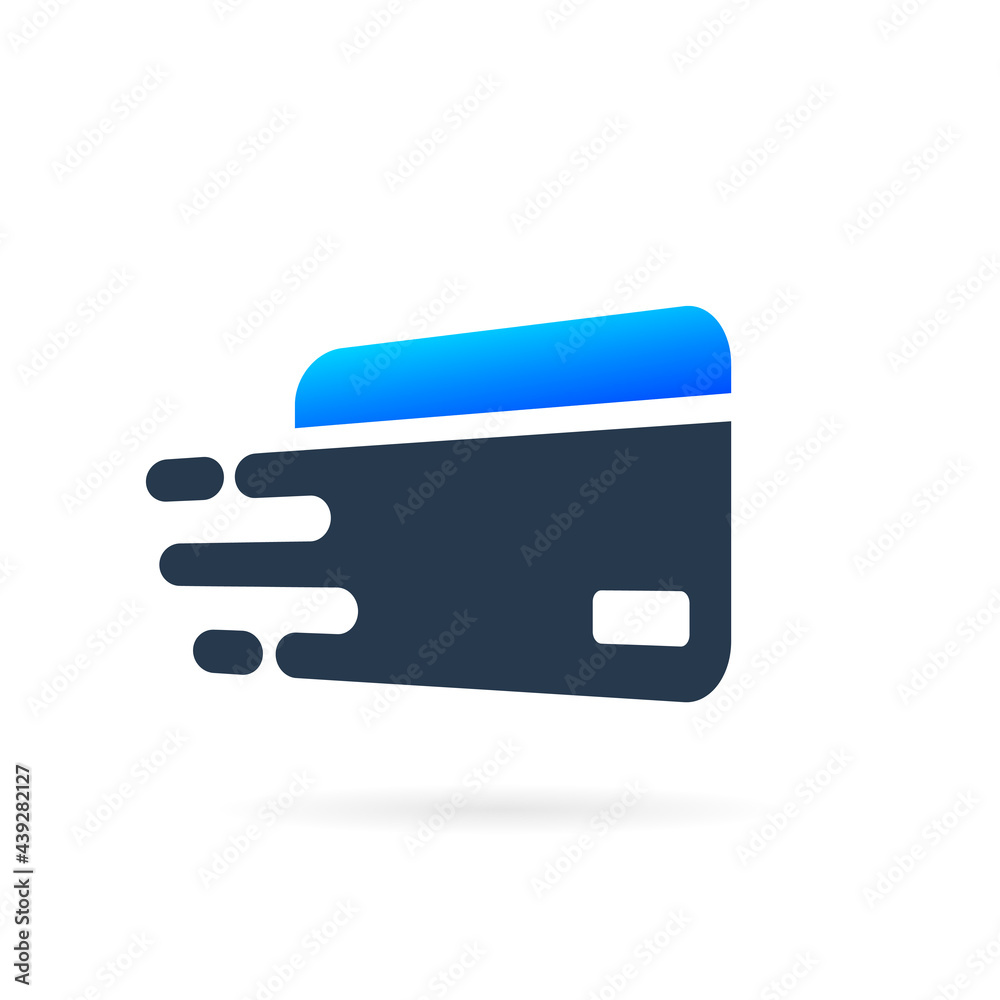 digital wallet vector logo digital wallet vector logo