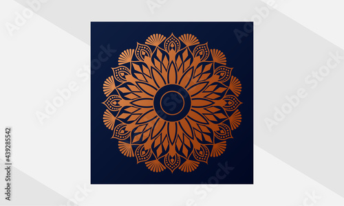 Luxury floral ornamental mandala design background arabesque pattern Arabic Islamic east style for Hena, wallpaper, boho, motif, invitation
