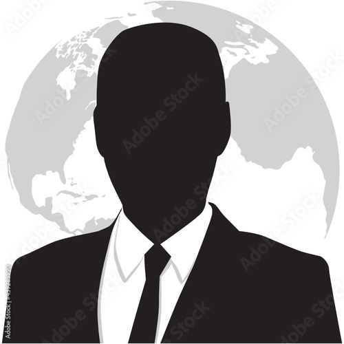 business man silhouette