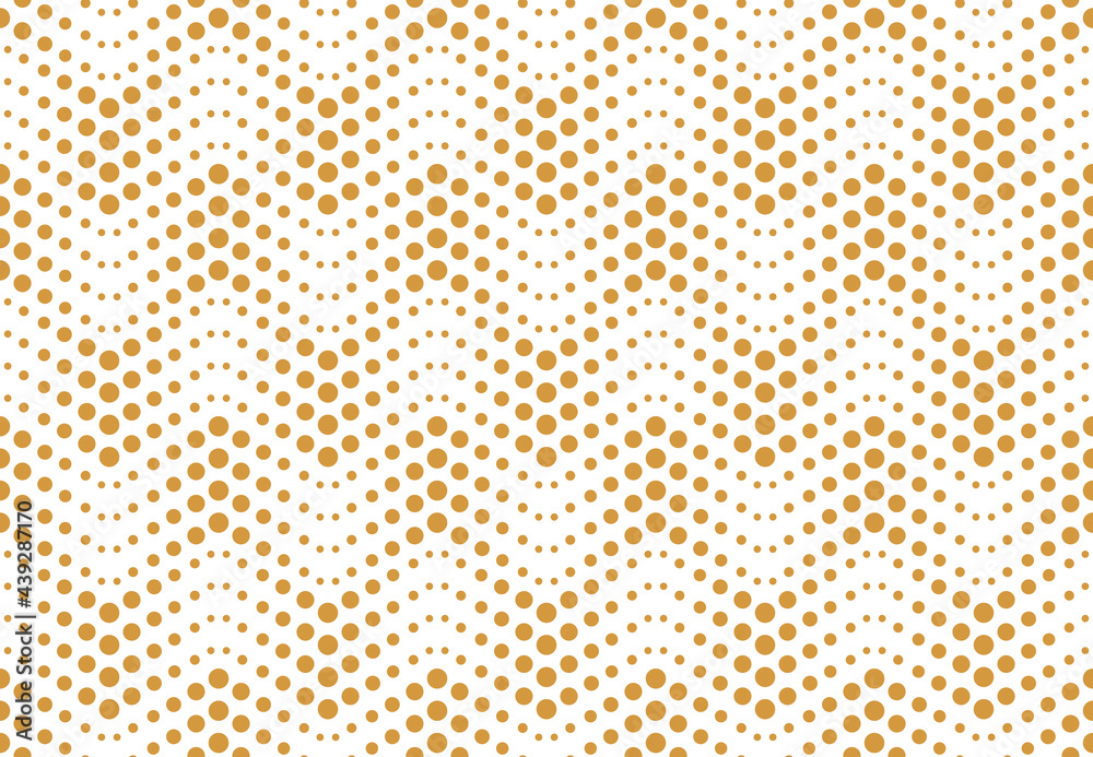 The geometric pattern with points. Seamless vector background. White and gold texture. Simple lattice graphic design The geometric pattern with points. Seamless vector background. White and gold texture. Simple lattice graphic design