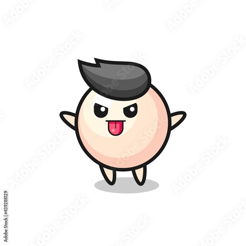 naughty pearl character in mocking pose