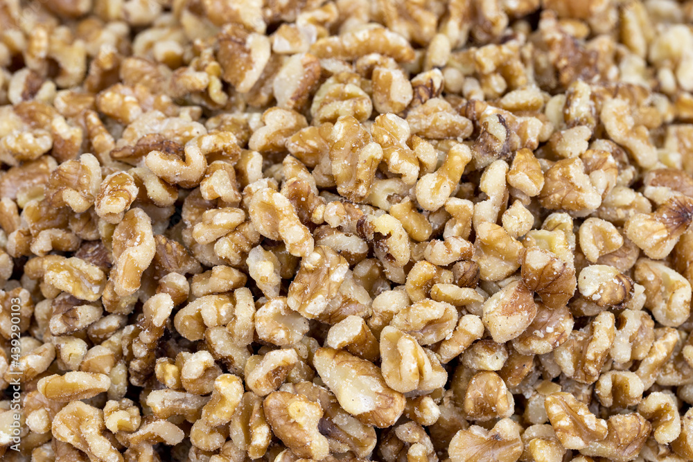 Walnut kernels. close up. Walnuts as background texture Walnut kernels. close up. Walnuts as background texture