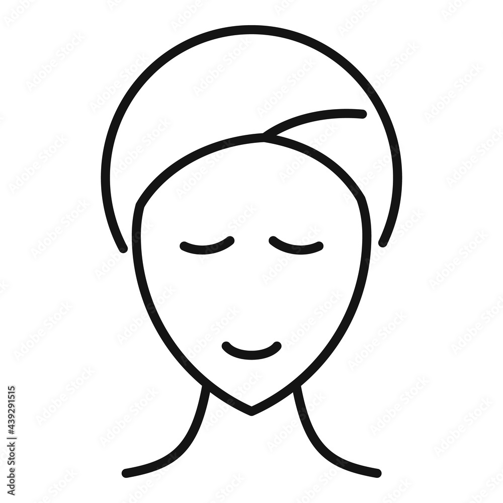 Invasive cosmetology icon, outline style Invasive cosmetology icon, outline style