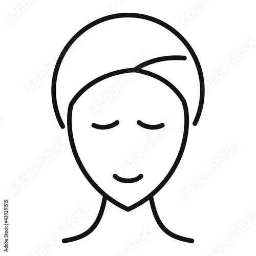 Invasive cosmetology icon, outline style