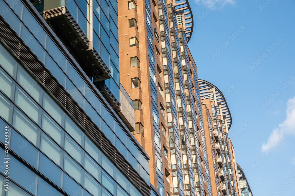 Fototapeta premium modern business architecture background