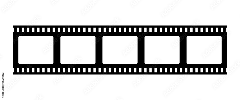 Film strip vector icon Film strip vector icon