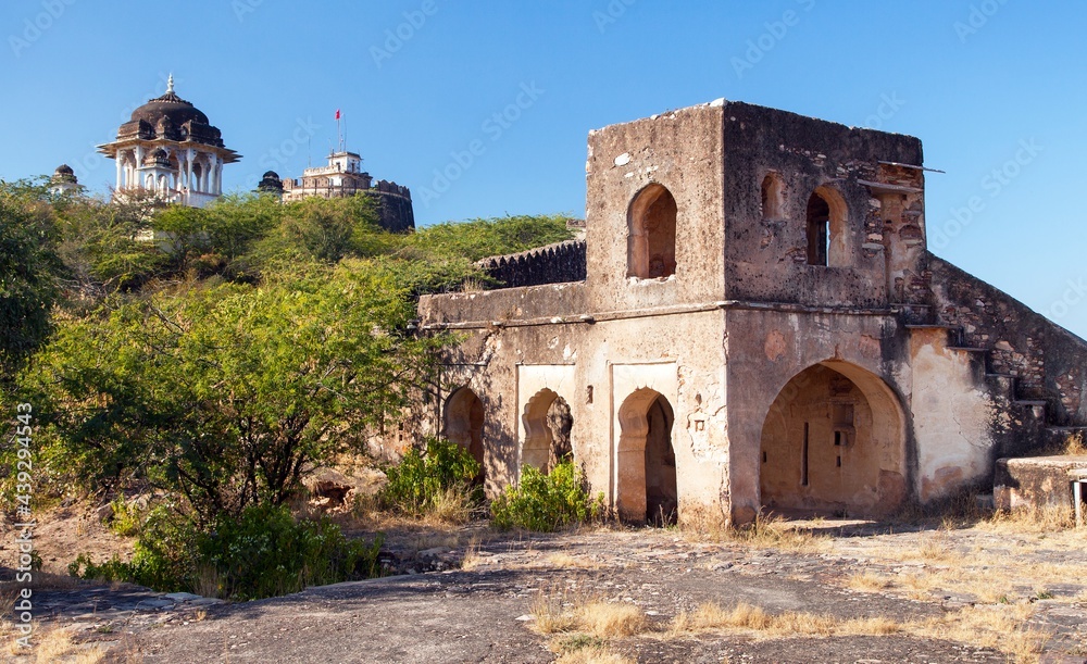 Taragarh fort Bundi town fortress Rajasthan India
