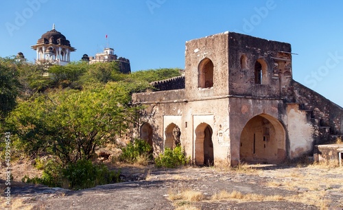 Foto Taragarh fort Bundi town fortress Rajasthan India