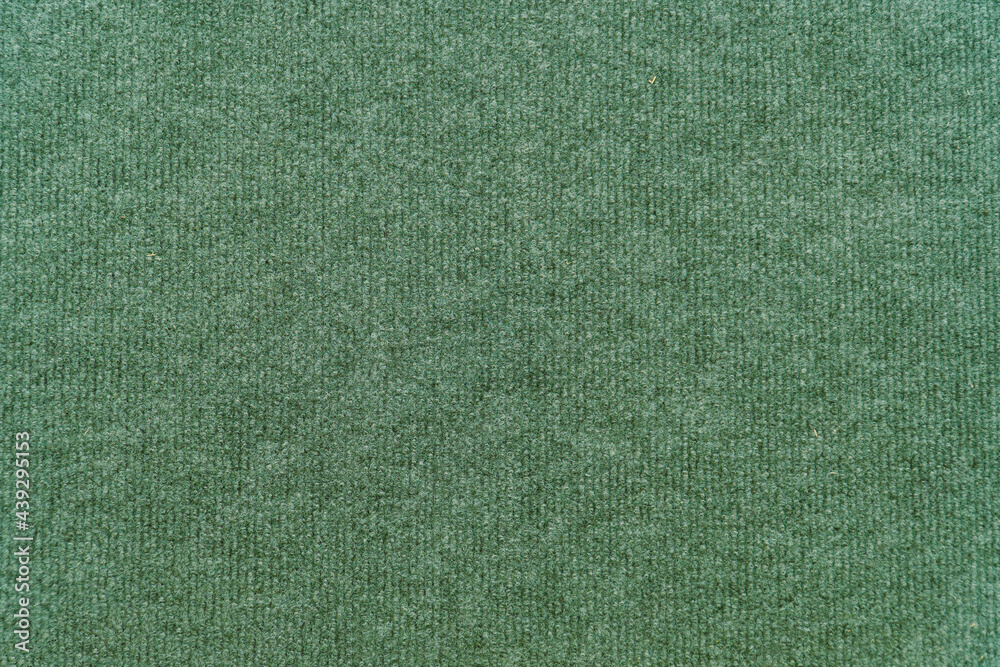 Fototapeta premium Green synthetic wool carpet for background and design