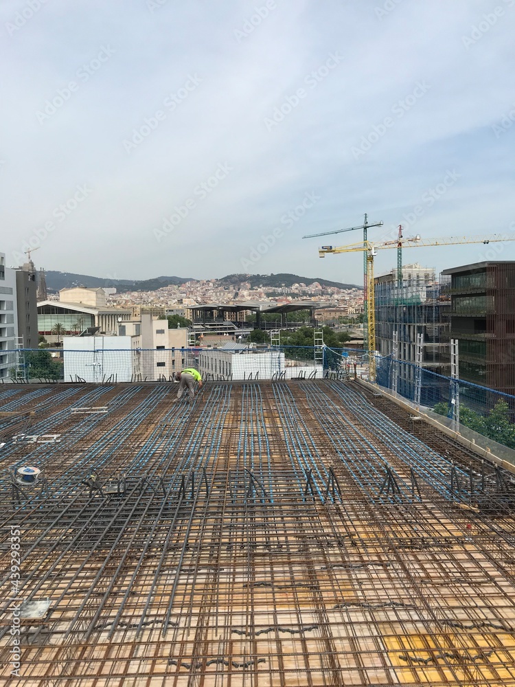 Work in process - Building in Barcelona 2 Work in process - Building in Barcelona 2