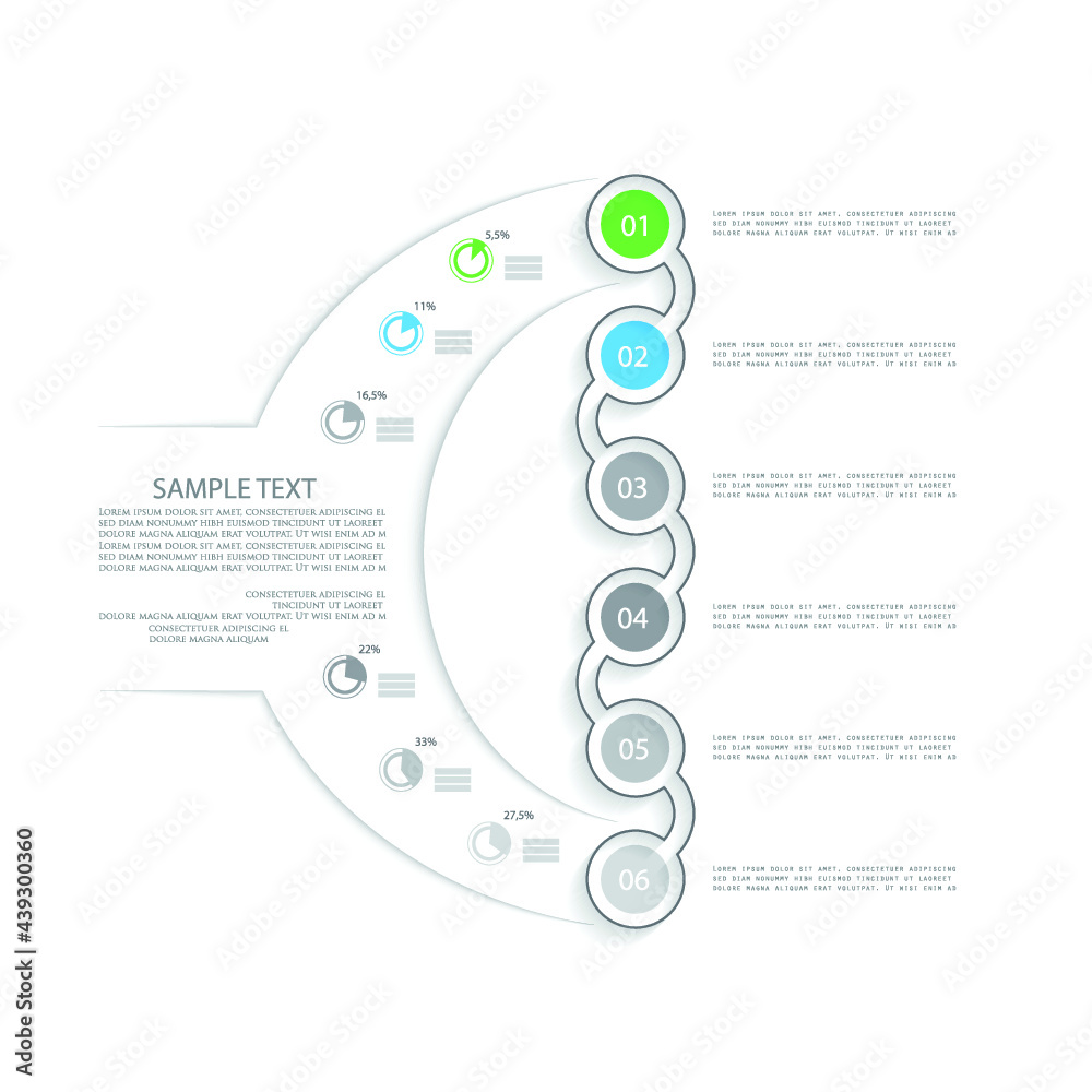 Templates for business reports, cover layout and infographics