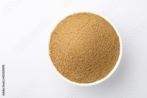 coriander powder with coriander seeds