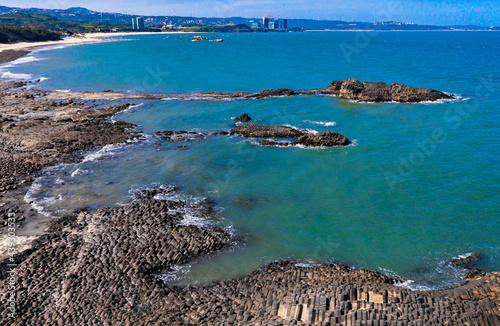 Ancient Volcanic crater scenic spot, baitangwan tourist resort, Zhangzhou City, Fujian Province, China photo