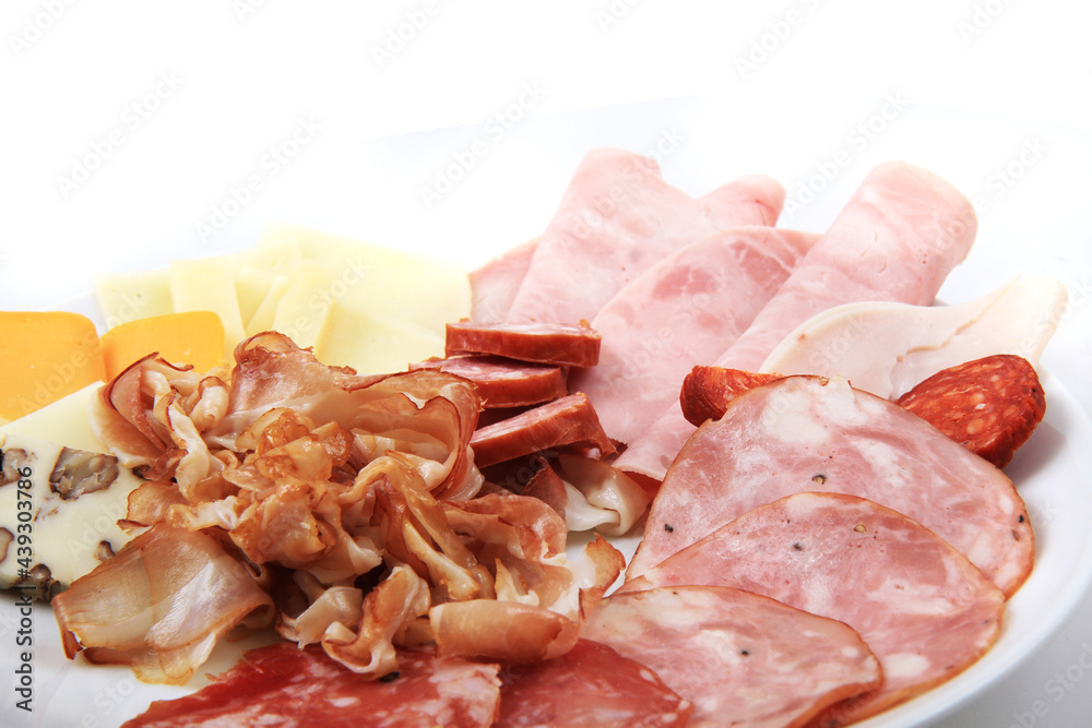 salami and cheese delicious appetizer