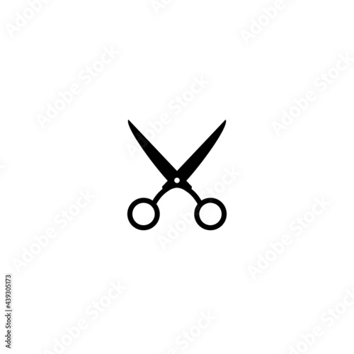 Scissor logo or icon design