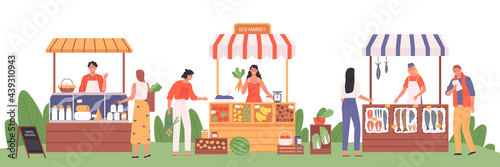 Eco Market Illustration