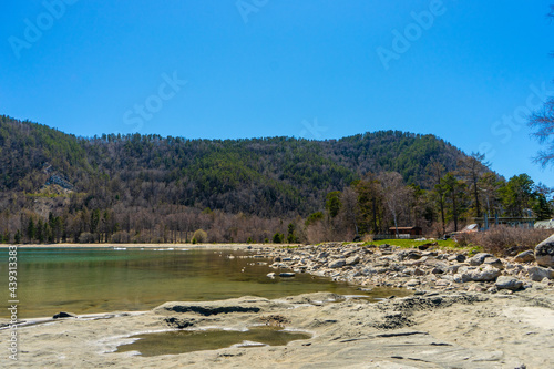 mountain river in the mountains