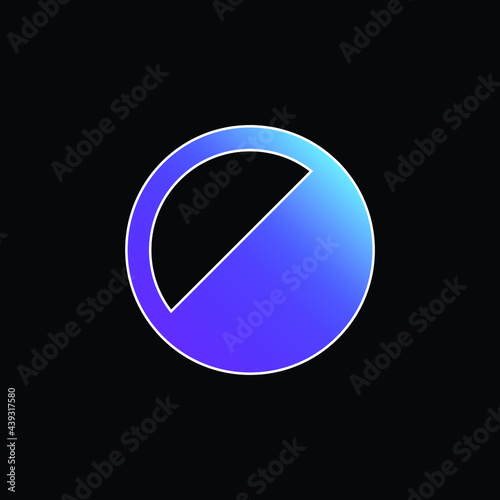 Adjustment blue gradient vector icon