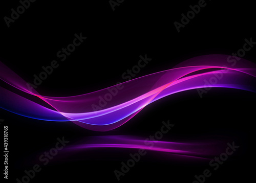abstract purple wave background