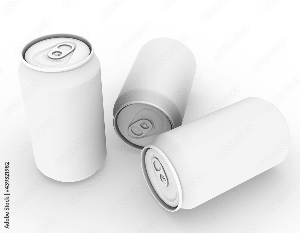 template empty can mockup white background template empty can mockup white background