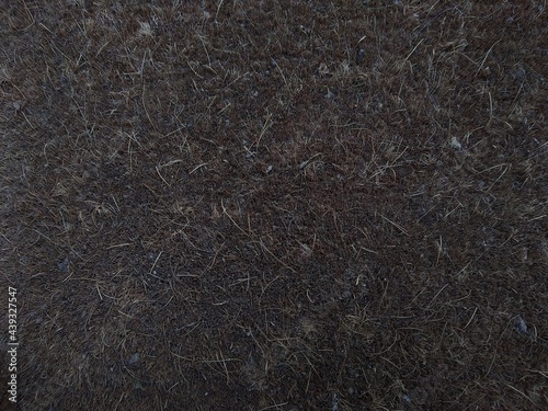 Rough coir mats texture