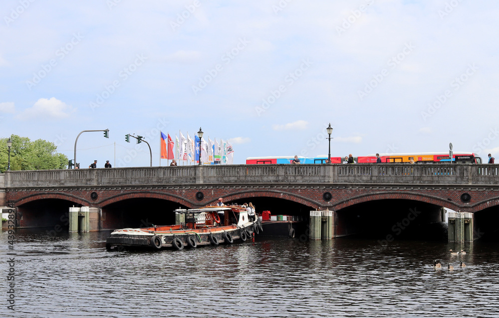 Hamburg Alsterbrücke Jungfernstieg