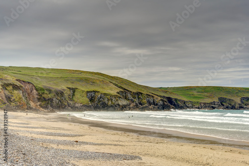 Baie des Trepasses, or Bay of the Dead, Brittany, France photo