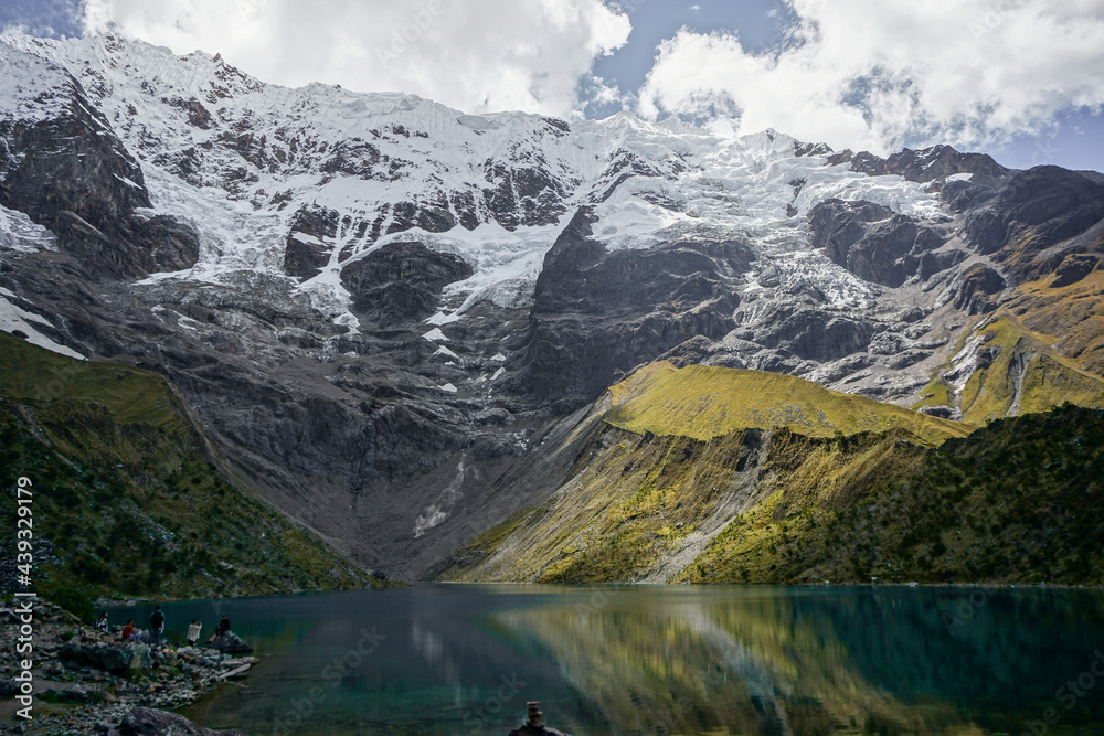 Lake Humantay in Peru Lake Humantay in Peru