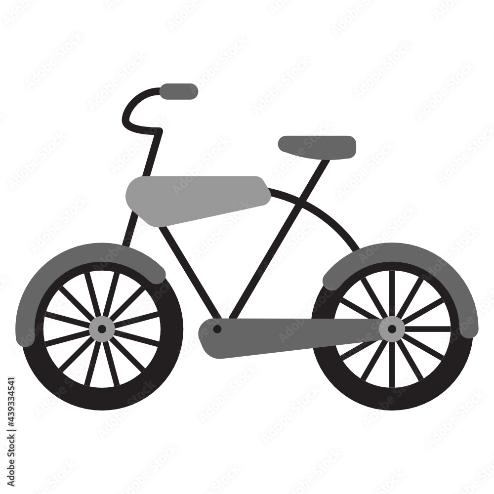 bicycle glyph two tone icon