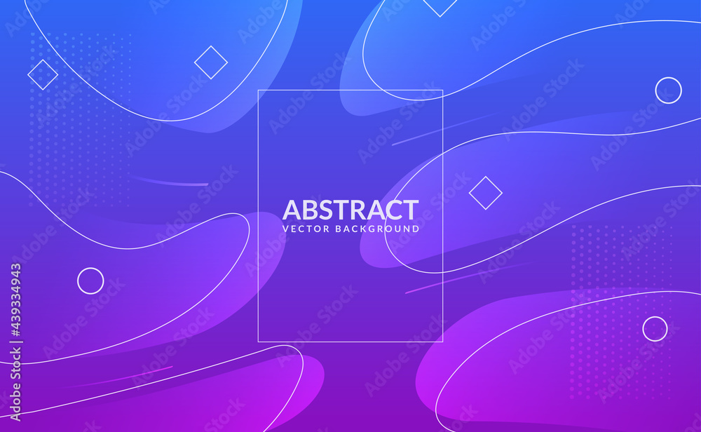 Abstract blue green gradient wavy geometric technology background modern with colorful style gradient color and element. landing page, cover page, banner, poster. Eps10 vector