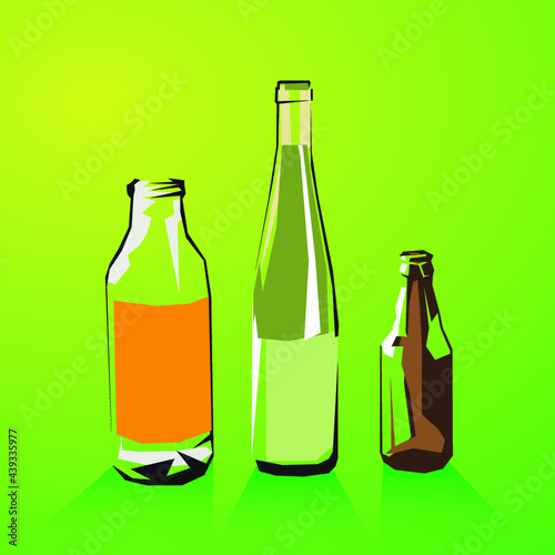 Bouteilles verre