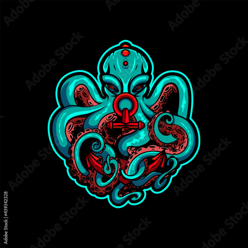 KRAKEN ESPORT LOGO DESIGN.