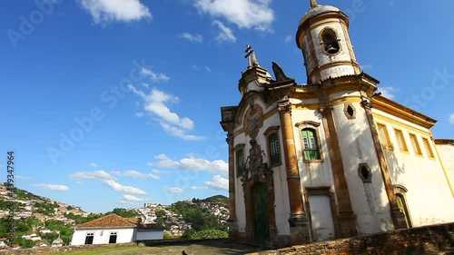 Ouro Preto city, Minas Gerais province, Brazil photo