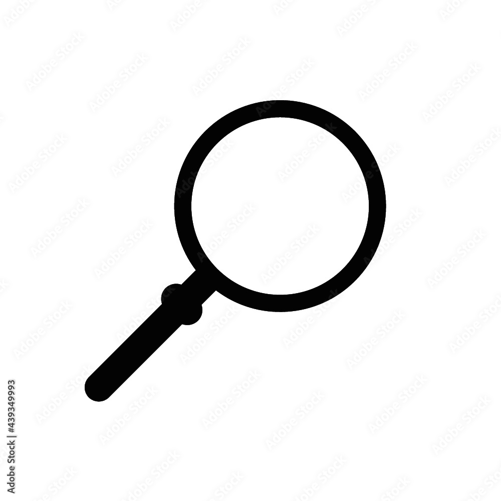 magnifying glass isolated on white magnifying glass isolated on white