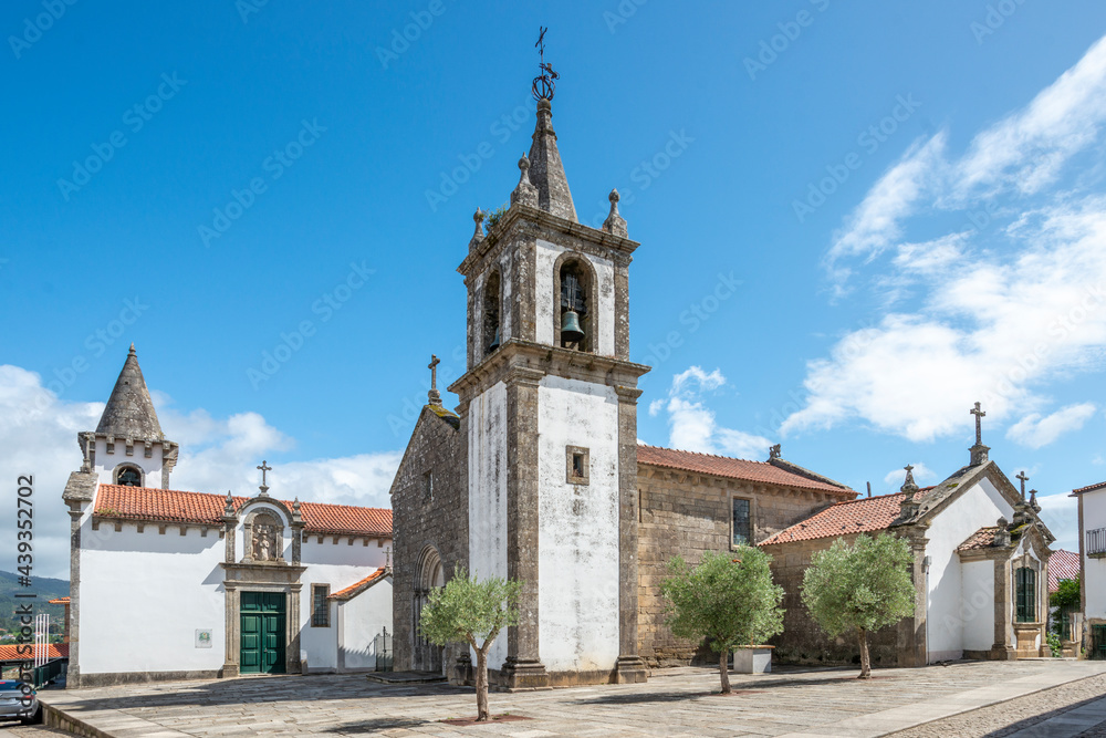 Valença do Miño, Church in the Portuguese fortified city on the banks of the river Miño