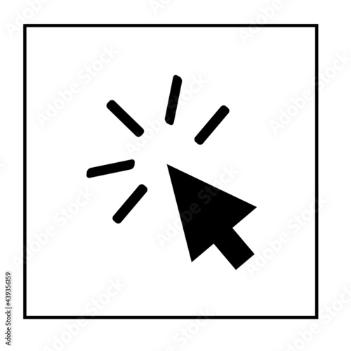 click icon vector illustration icon