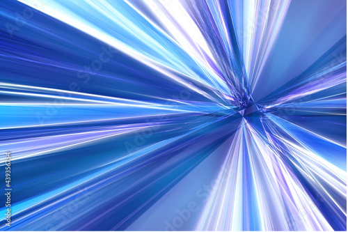 Illustration of hyper speed traveling,star trails glowing light beam,warp speed light and time travel tunnel.Abstract futuristic motion background.
